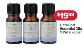 Botanical - Essential Oils 3 Pack offers at $19.99 in Australia Post