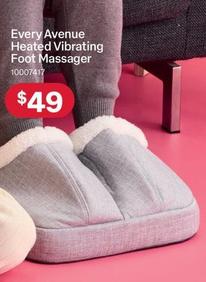 Every Avenue Heated Vibrating Foot Massager offers at $49 in Australia Post