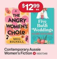 Contemporary Aussie Women's Fiction offers at $12.99 in Australia Post