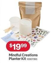 Mindful Creations Planter Kit offers at $19.99 in Australia Post