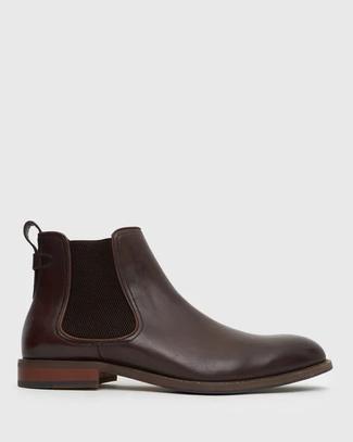 WIDER FIT JEFFERY LEATHER CHELSEA BOOTS offers at $209.99 in Betts