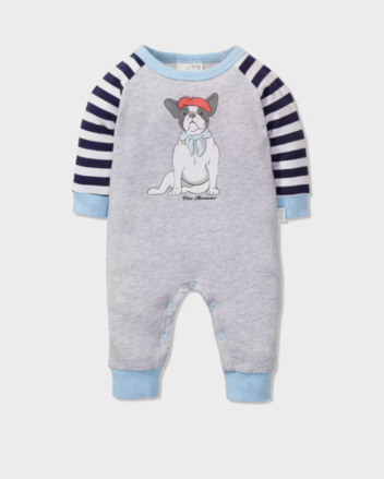Baby Frenchie Onesie offers at $29 in Peter Alexander