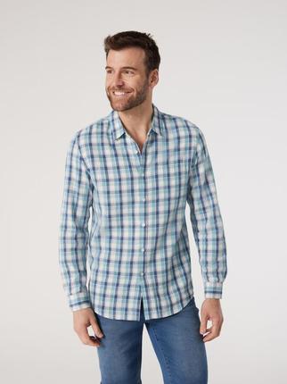 LS Maverick Check Linen Shirt offers at $69.99 in Jeanswest