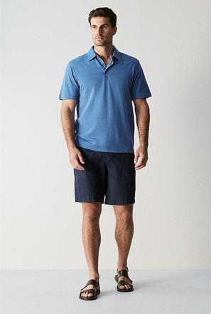 GARMENT DYED COTTON PIQUE POLO offers at $89.95 in Trenery