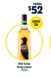 Wild Turkey - Honey Liqueur 700ml offers at $52 in BWS
