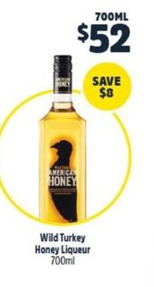Liquor offers at $52 in BWS