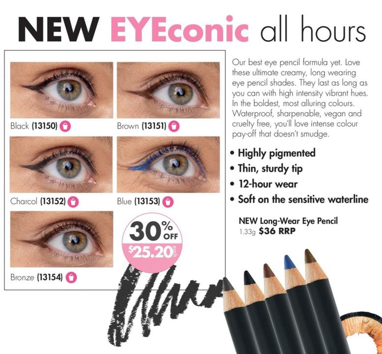 Long-wear Eye Pencil offers at $25.2 in Nutrimetics