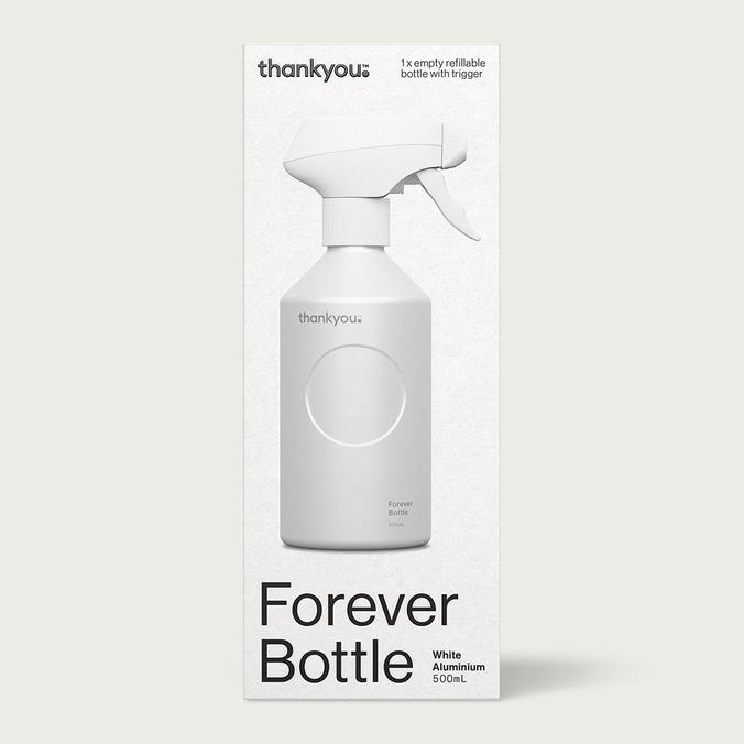 Forever Bottle  - White Aluminium 500 ml offers in Thankyou