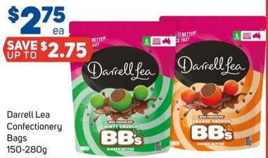 Darrell Lea - Confectionery Bags 150-280g offers at $2.75 in Foodland
