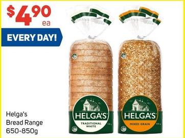 Helga's - Bread Range 650-850g offers at $4.9 in Foodland