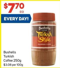 Bushells - Turkish Coffee 250g offers at $7.7 in Foodland