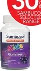 Sambucol - Kids Immune Defence Gummies 50 pastilles offers at $9.59 in TerryWhite Chemmart