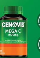 Cenovis - Mega C 1000mg 60 Tablets offers at $7.99 in TerryWhite Chemmart