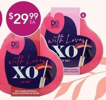 Designer Brands - With Love Xo Lip Kit Icon 2 piece offers at $29.99 in TerryWhite Chemmart