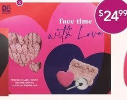 Designer Brands - Face Time With Love Gift Set 4 piece offers at $24.99 in TerryWhite Chemmart