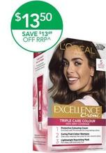 L'Oreal - Paris Excellence Creme 5 Brown 1 Pack offers at $13.5 in TerryWhite Chemmart