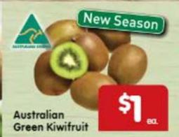 Australian Green Kiwifruit offers at $1 in SPAR