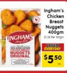 Chicken Nuggets offers at $5.5 in SPAR