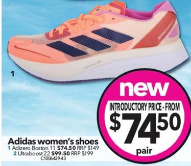 Adidas Women's Shoes offers at $74.5 in Cheap As Chips