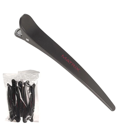Matrix Sectioning Clips Black 10pc offers at $2 in AMR Hair & Beauty