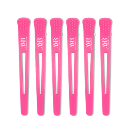 AMR Professional Sectioning Clips Pink 6Pk offers at $8.23 in AMR Hair & Beauty