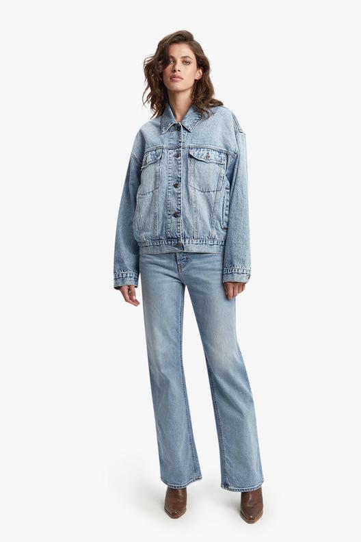Relaxed Denim Jacket In Vintage offers at $189.99 in Bardot