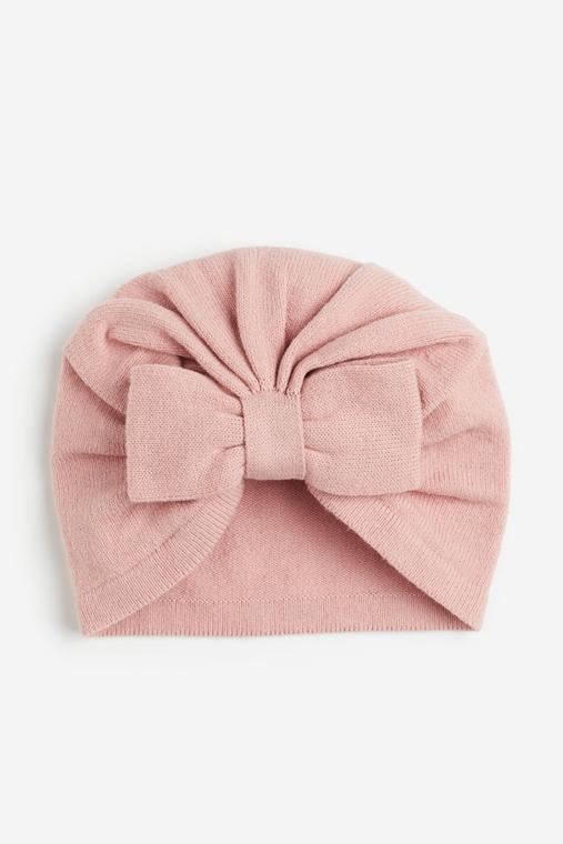 Bow Detail Beanie offers at $14.99 in H&M