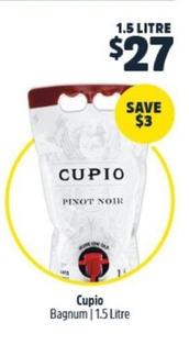 Pinot noir offers at $27 in BWS