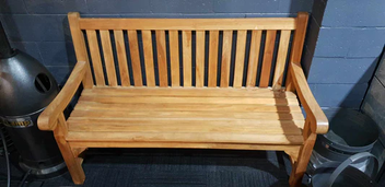 Clearance Sale - East India Heritage Teak Bench offers at $823 in BBQ Factory