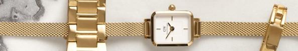 Daniel Wellington - Quadro Mini Evergold Watch offers at $239.2 in Myer