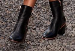 Zazou - Rene Black Leather Boot offers at $279.95 in Myer