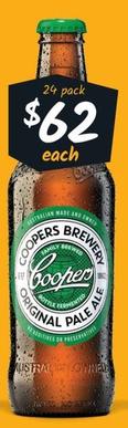 Coopers - Pale Ale Stubbies 375ml offers at $62 in Cellarbrations