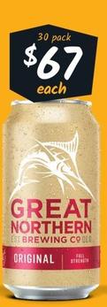 Great Northern - Original Block Cans 375ml offers at $67 in Cellarbrations