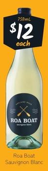 Roa Boat - Sauvignon Blanc offers at $13 in Cellarbrations