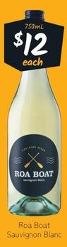 Roa Boat - Sauvignon Blanc offers at $12 in Cellarbrations