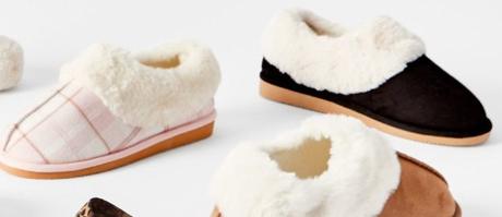 Comfort Microsuede Slippers offers at $15 in Kmart
