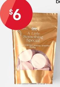 OXX - Bodycare 8 Pack A Little Something Special Shower Steamer - Jasmine Scented offers at $6 in Kmart