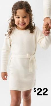 Kids Wrap Knitwear Dress offers at $22 in Kmart