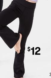 Active Kids Flare Leggings offers at $12 in Kmart