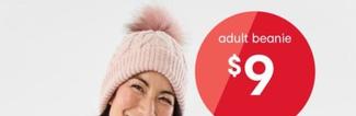 Cable Pom Pom Beanie offers at $9 in Kmart