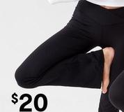 Active Womens Kick Flare Studio Leggings offers at $20 in Kmart