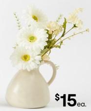 Artificial Field Flowers In Vase offers at $15 in Kmart