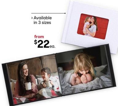 Photo Books offers at $22 in Kmart