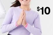 Active Kids Seam Free Long Sleeve Top offers at $10 in Kmart