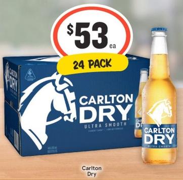 Carlton - Dry offers at $53 in IGA Liquor