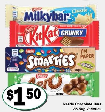 Chocolate Bars offers at $1.5 in Friendly Grocer