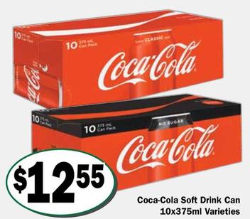 Soft Drinks offers at $12.55 in Friendly Grocer