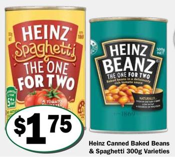 Canned food offers at $1.75 in Friendly Grocer