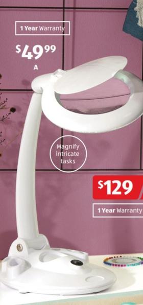 Magnified Task Lamp offers at $49.99 in ALDI