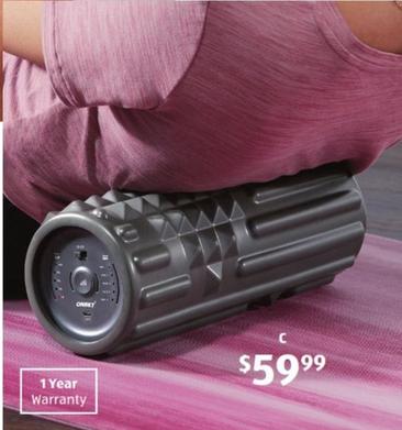 Vibrating Foam Roller offers at $59.99 in ALDI